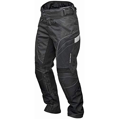 【中古】【未使用・未開封品】Firstgear レディース Sirroco エアメッシュオーバーパンツ(12)(ブラック/グレー)