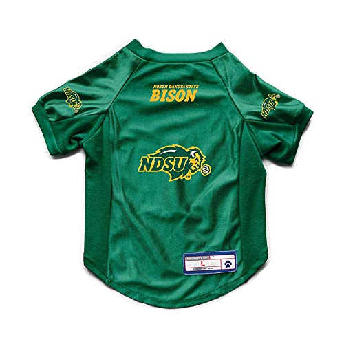 【中古】【未当て嵌める・未開封品】Littlearth NCAA ノースダコタ州立分科大学バイソンペットストレッチジャージ M