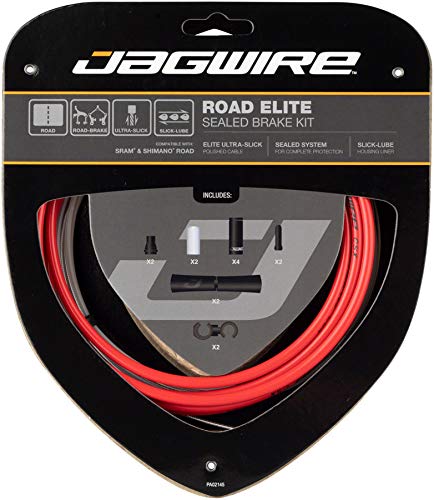 【中古】【未使用・未開封品】Jagwire Road エリートシールドブレーキケーブルキット SRAM/シマノ 超スリック非コーティングケーブル