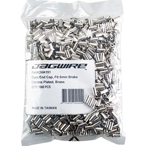 【中古】【未使用・未開封品】Jagwire ユニ 大人用 ケーブルチップ クロム ワンサイズ