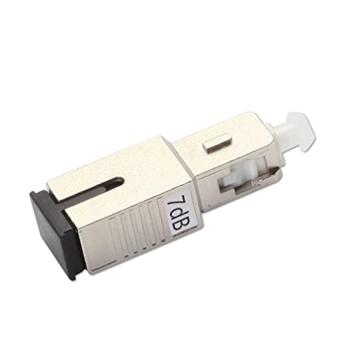 【中古】【未使用・未開封品】SC/UPC 光ファイバー減衰器 7dB インライン減衰器 男女共用 シングルモード固定 dBオプション: 3dB 5dB 7dB 10dB 50個パック|AJIMURA-SHOP