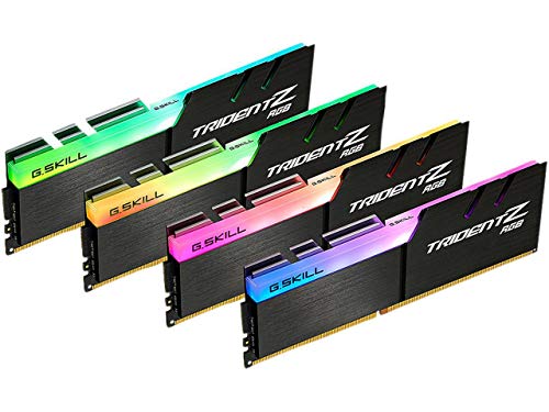 【中古】【未当て嵌める・未開封品】G.SKILL TridentZ RGB続きもの 32GB (4 x 8GB) 288いの一番 DDR4 3600MHz デスクトップメモリーモデル F4-3600C19Q-32GTZRB