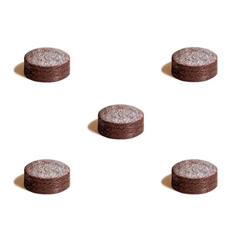 【中古】【未使用・未開封品】Tweeten 三角形 ビリヤード プールキューチップ 13 mm, pack of 5