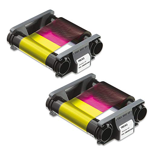 【中古】【未使用・未開封品】Evolis Badgy CBGR0100C カラーリボン Badgy100 & Badgy200用 2パック｜AJIMURA-SHOP