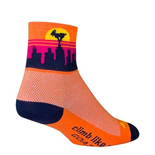 【中古】【未当て嵌める・未開封品】SockGuy 平衡にする靴下 SM/MD オレンジ色
