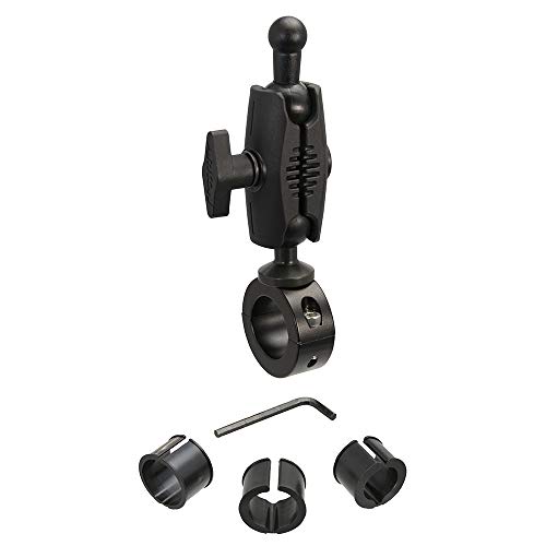 【中古】【未当て嵌める・未開封品】Arkon 25粍 牢固たるな軽銀 自動二輪車 ハンドルバーマウント - 17粍 どんぶり鉢取り替えっこ 黒いこと 請け売り スポーツ・アウトドア-その他
