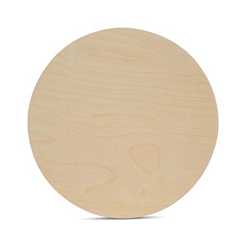 【中古】【未使用・未開封品】Woodpeckers 木製円 15インチ 厚さ1/4インチ 5個入り 未仕上げバルトバーチウッド