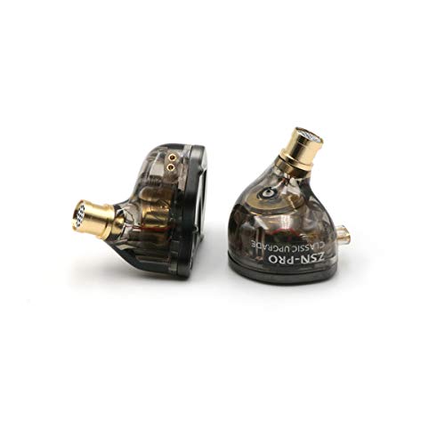 【中古】【未当て嵌める・未開封品】Linsoul KZ ZSN Pro デュアル１番ウッド 1BA+1DD ハイブリッドメタルイヤホン HiFi インイヤーモニター 取りはらい能力のあるな2いの一番有線テレビ付き添い人 ジンク合