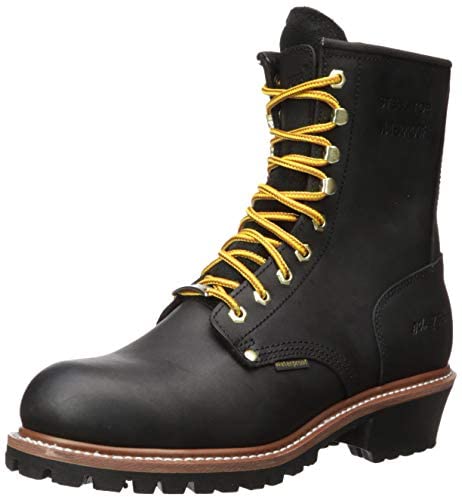 【中古】【未当て嵌める・未開封品】Adtec メンズ Rugged Goodyear Welt Construction ユーティリティブーツロガー, 黒いこと 雨合羽, 13 Wide