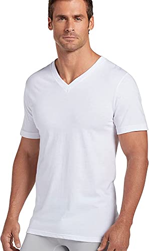 【中古】【未当て嵌める・未開封品】Jockey SHIRT メンズ US 大きさ: Large 色つや: 白いこと