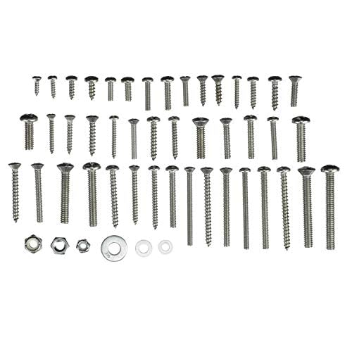 【中古】【未使用・未開封品】Seachoice 59433 Stainless Steel Tapping and Machine Screw Kit, 750 Piece
