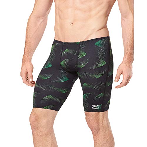 【中古】【未当て嵌める・未開封品】Speedo メンズ 22 緑であること メンズ競技水着-スポーツ・アウトドア-水泳