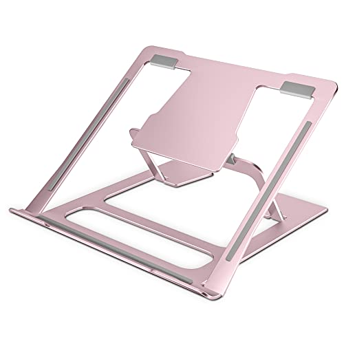 【中古】【未使用・未開封品】調節可能なノートパソコンスタンド 通気性 ポータブル 人間工学的 デスク用ノートブックライザー マルチアングル 調節可能 ポータブル 滑り止め