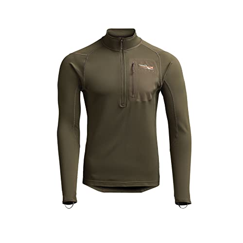 【中古】【未当て嵌める・未開封品】SITKA Gear メンズ Core Zip-T 速乾 無臭 長袖 狩猟プルオーバー X-Large 赤銅色