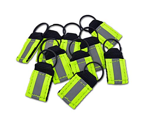 【中古】【未使用・未開封品】Lightning X 高視認性反射バリスティックナイロンウェビングジッパープル EMT タクティカル安全バッグ ギア10個|AJIMURA-SHOP