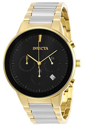 【中古】【未当て嵌める・未開封品】Invicta Specialty Chronograph Quartz Black Dial Men\u0027s Watch 29478 その他-靴