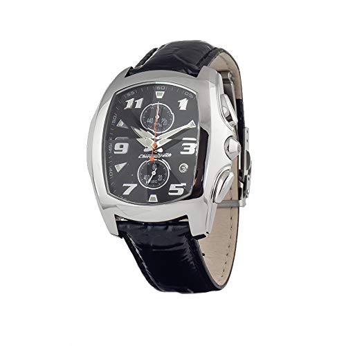 【中古】【未当て嵌める・未開封品】Chronotech CT7895M-62 メンズ アナログ 石英 ウオッチ レザーストラップ付き添い人