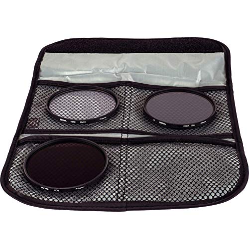 【中古】【未当て嵌める・未開封品】Hoya 82粍 II (HMC UV/円偏光量子/ND8) デジタル水漉し3点書き割り 合切袋付き添い人