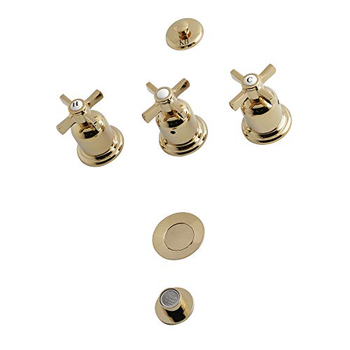 【中古】【未使用・未開封品】Kingston Brass KB6322ZX ミレニアムビデ蛇口 光沢真鍮