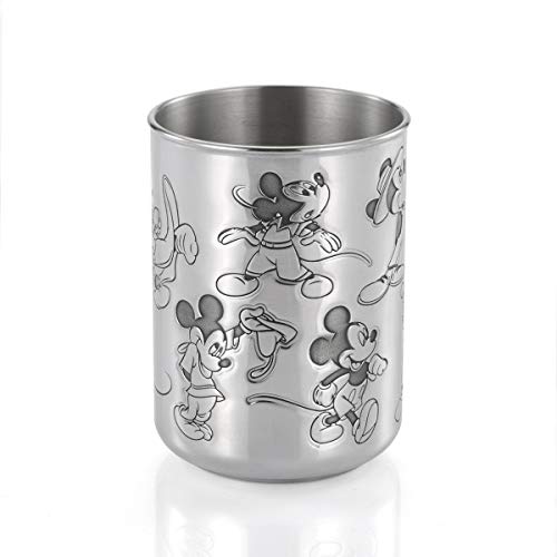 【中古】【未使用・未開封品】Royal Selangor 手仕上げ ミッキー 90周年記念コレクション ピューター ミッキースルー ザ エイジズ タンブラー ギフト