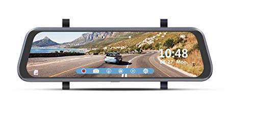 【中古】【未当て嵌める・未開封品】Boyo Vision Vtr93m ストリーミングメディア バックミラー管する 固定ディスク写真機とヴィデオディスク付き添い人