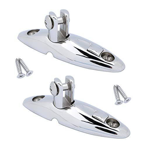 【中古】【未当て嵌める・未開封品】Thorn Bimini クイック印行 スイベルデッキヒンジ 姿勢マウント 316 ステンレス鋼スチール写真 有りの実