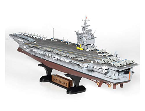 【中古】【未使用・未開封品】Academy USS Enterprise CVN-65 航空機キャリアプラスチックモデルキット 1/600スケール