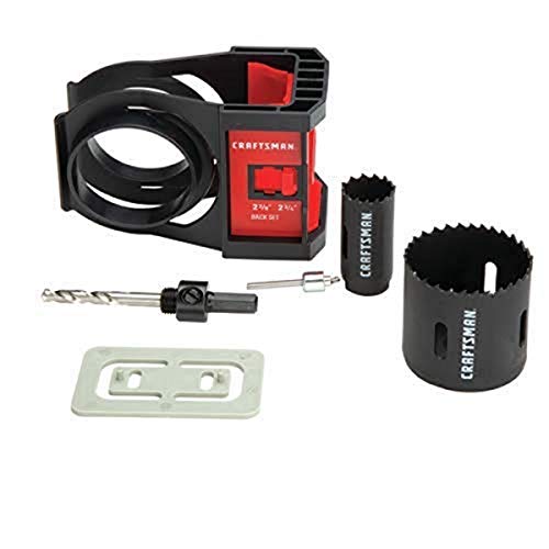 【中古】【未当て嵌める・未開封品】CRAFTSMAN Hole Saw Kit for Metal Doors (CMAH1MDL)