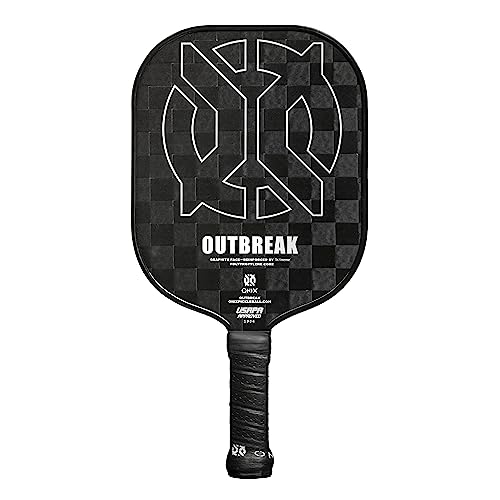 【中古】【未使用・未開封品】Onix KZ6500-BLK アウトブレイクピックルボールパドル TeXtreme Technologyにより強化されたパフォーマンスとより強力なプレー ブラック｜AJIMURA-SHOP