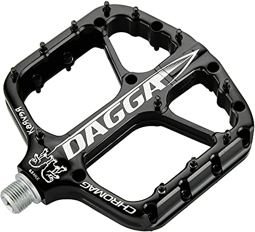 【中古】【未当てはめる・未開封品】CHROMAG Dagga ユニ一発やる 成年者用 マウンテンバイク/MTB/サイクリング/VAE/E-自動二輪車ペダル 黒いこと 120 x 115粍