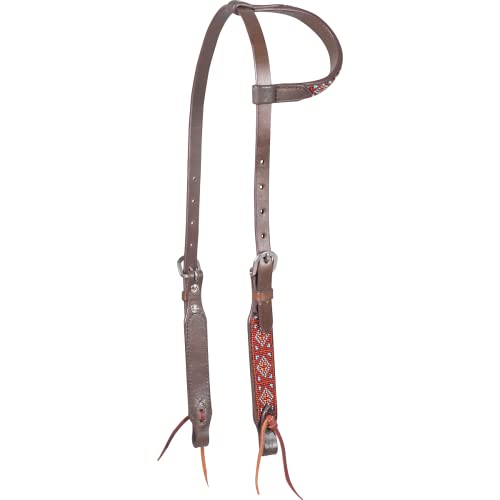 【中古】【未使用・未開封品】Cashel Headstall スリップイヤー ビーズ付き ターコイズラスト｜AJIMURA-SHOP