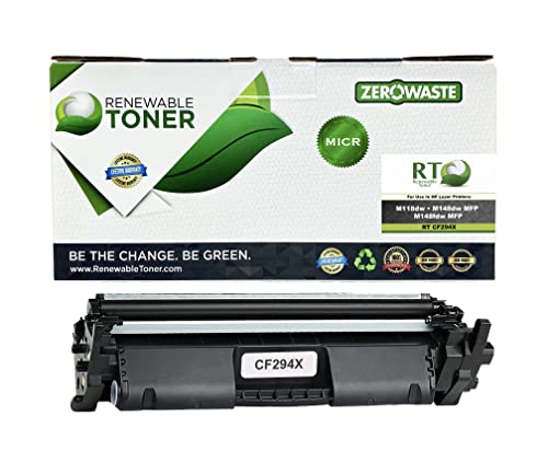 【中古】【未当て嵌める・未開封品】Renewable Toner 取り替えっこMICRトナーカートリッジ HP CF294X 94X用 Laserjet Pro M118/M148用 PCサプライ・消耗品-パソコン・周辺機器