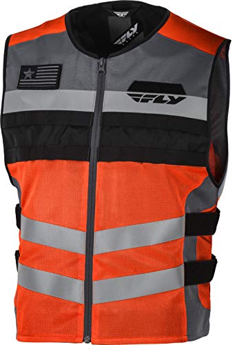 【中古】【未当て嵌める・未開封品】Fly Racing ファストパス 限りない (S/M) (ネオンオレンジ色)