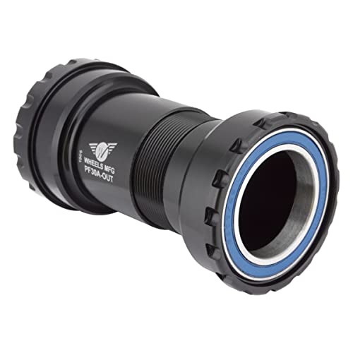 【中古】【未使用・未開封品】Wheels Manufacturing PF30A スレッドボトムブラケット - ダブスピンドル、ABEC-3ベアリング