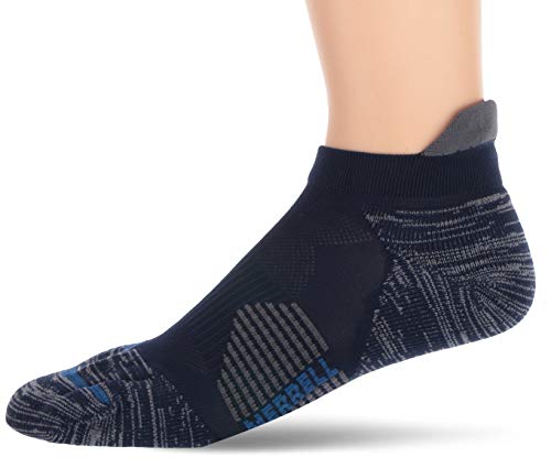 【中古】【未当て嵌める・未開封品】Merrell メンズ 演技 超軽さ ランニングタブソックス 1容器に並べる US 大きさ: Medium-Large 色つや: パープル