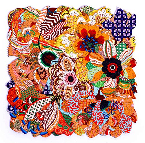 【中古】【未使用・未開封品】HARTMAZE 木製ジグソーパズル - 美しさと魅惑の花 246 本当にユニークなピース 小さな四角形 大人から14歳以上のティーンエイジャーに最適｜AJIMURA-SHOP