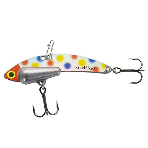 【中古】【未使用・未開封品】SteelShad ヘビーシリーズ 1/2オンス バス釣りルアー ? リップレスクランクベイト 淡水釣り用 ? スモールマウス&ラージマウスバス/ウォールア|AJIMURA-SHOP