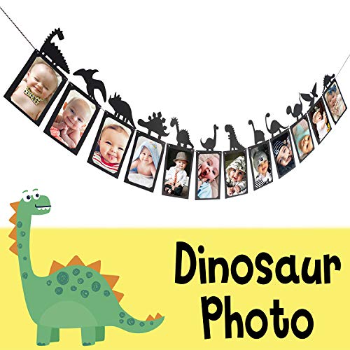 【中古】【未使用・未開封品】LINGTEER Dinosaur Party Happy Birthday Banner Sweet 1st Baby Shower Baby First Birthday Kids Bday Picture Photo Booth Personalized DIY｜AJIMURA-SHOP