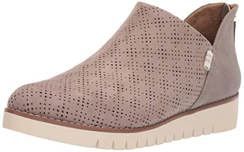 【中古】【未当て嵌める・未開封品】Dr. Scholl\u0027s Shoes Women\u0027s Insane Loafer, Grey Microfiber, 6.5 M US