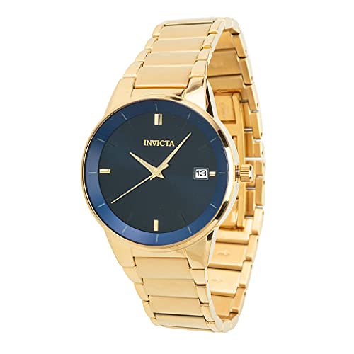 【中古】【未使用・未開封品】Invicta Women's Specialty Gold-Tone Steel Bracelet & Case Quartz Blue Dial Analog Watch 29492