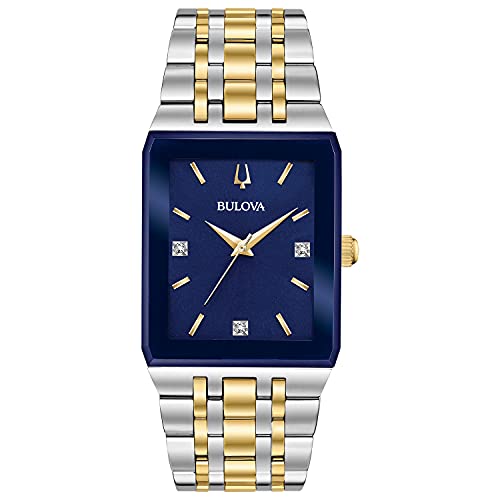 【中古】【未使用・未開封品】Bulova FUTUROステンレススチールブレスレットウォッチ ツートン カラー|AJIMURA-SHOP