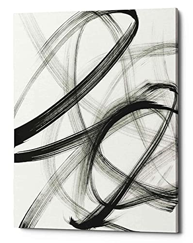 【中古】【未当て嵌める・未開封品】Epic Graffiti \u0027Tornado\u0027 ジークレー 帆布 ウォール作物 18\" x 26\"" 黒いこと EPIC-CA18262954"