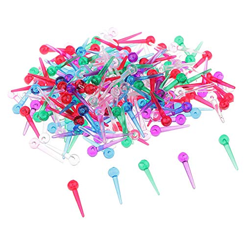 【中古】【未使用・未開封品】LePendor 1000ピース アソートカラー プラスチック スパンコール ピン DIY クリスマスオーナメント クラフト ハンドメイド ビーズ 発泡スチロー
