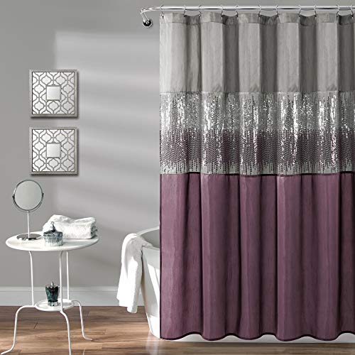 【中古】【未当て嵌める・未開封品】Night Sky Shower Curtain White/Yellow 72X72 その他-家電