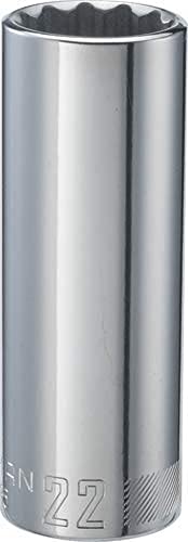 【中古】【未当て嵌める・未開封品】CRAFTSMAN Socket, Metric, 1/2-Inch Drive, 22粍, 12-Point (CMMT12085),Full Polish