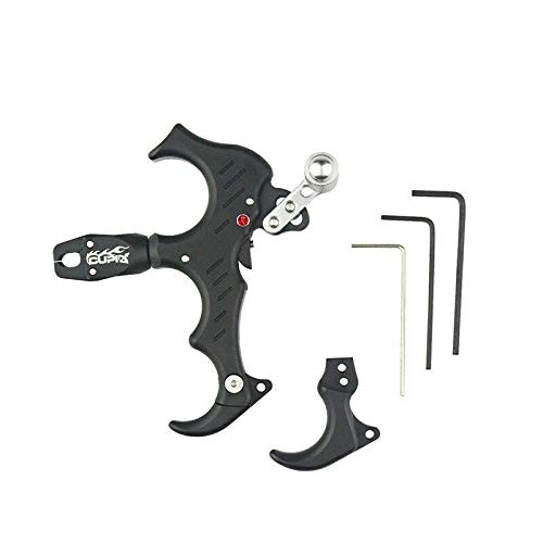 【中古】【未使用・未開封品】Sososhoot 360度回転クランプコンパウンドバウリリース補助 3本または4本指 左右両用