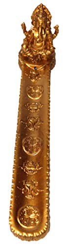 【中古】【未使用・未開封品】Odishabazaar お香スティック バーナー プージャ寺院のお祝いアイテム 10x4インチ