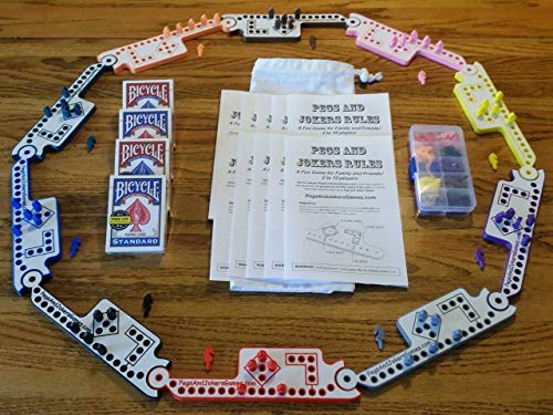 【中古】【未使用・未開封品】Pegs and Jokers トラベルサイズ コンパクトゲームセット (2~10人)|AJIMURA-SHOP