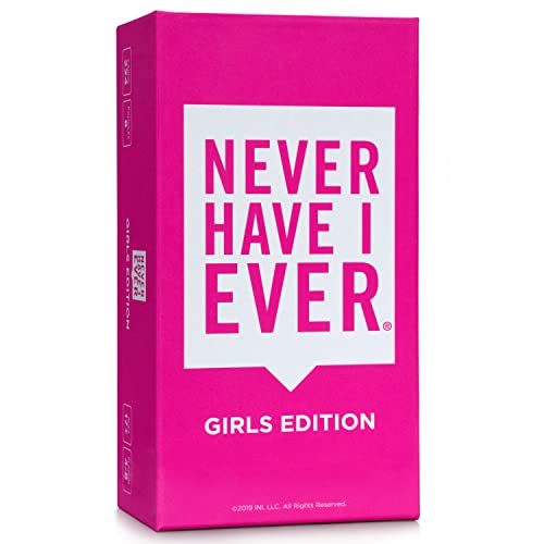 【中古】【未使用・未開封品】Never Have I Ever ガールズエディションカードゲームセット | 楽しいゲームナイトパーティーゲーム 大人用 | 2人以上のプレイヤー向け | 対象年