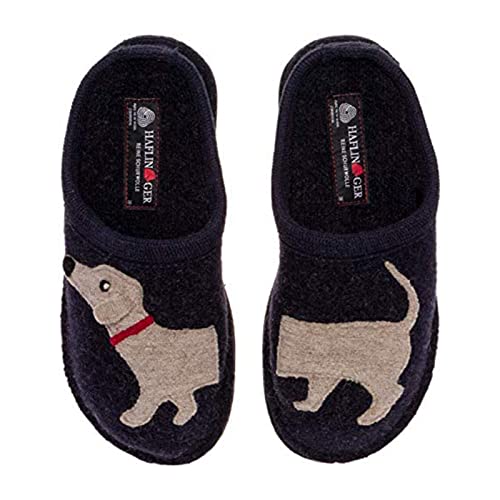 【中古】【未当て嵌める・未開封品】Haflinger Women\u0027s Doggy Slipper